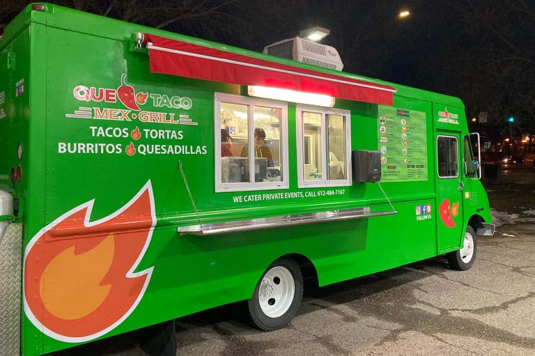 Food Truck Que Taco Mex Grill Mexican Restaurant